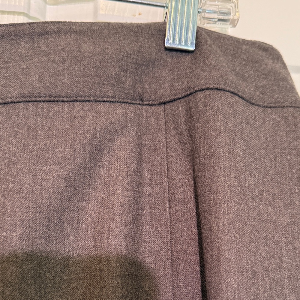 Liz Claiborne Stretch Wool Fit and Flare Long Skirt - Picture 3 of 7